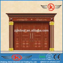 JK-C9019 Zhejiang único hogar diseña puertas de seguridad de cobre